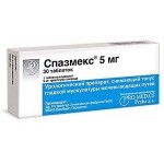 Отзывы о Спазмекс