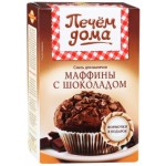 Отзывы о Смесь для выпечки маффины с шоколадом "Печем Дома"