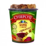 Отзывы о СуперСуп Борщ с мясом+гренки