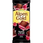 Отзывы о Alpen Gold «Темный шоколад с малиново-йогуртовой начинкой»,