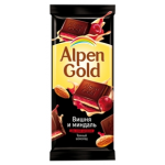 Отзывы о Alpen Gold «Темный шоколад с миндально-вишневой начинкой»