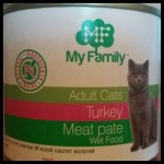 Отзывы о Влажный корм для кошек My Family
