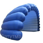 Отзывы о Надувной шатер Синяя сцена от БатутМастер